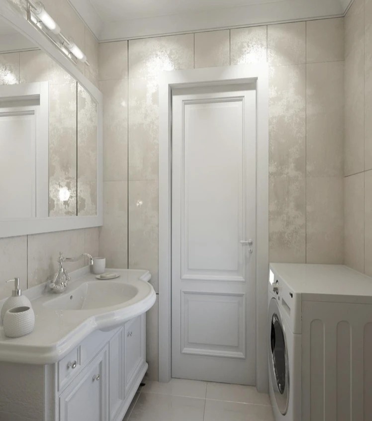 Двухкомнатная квартира стиль неоклассика + скандинавский