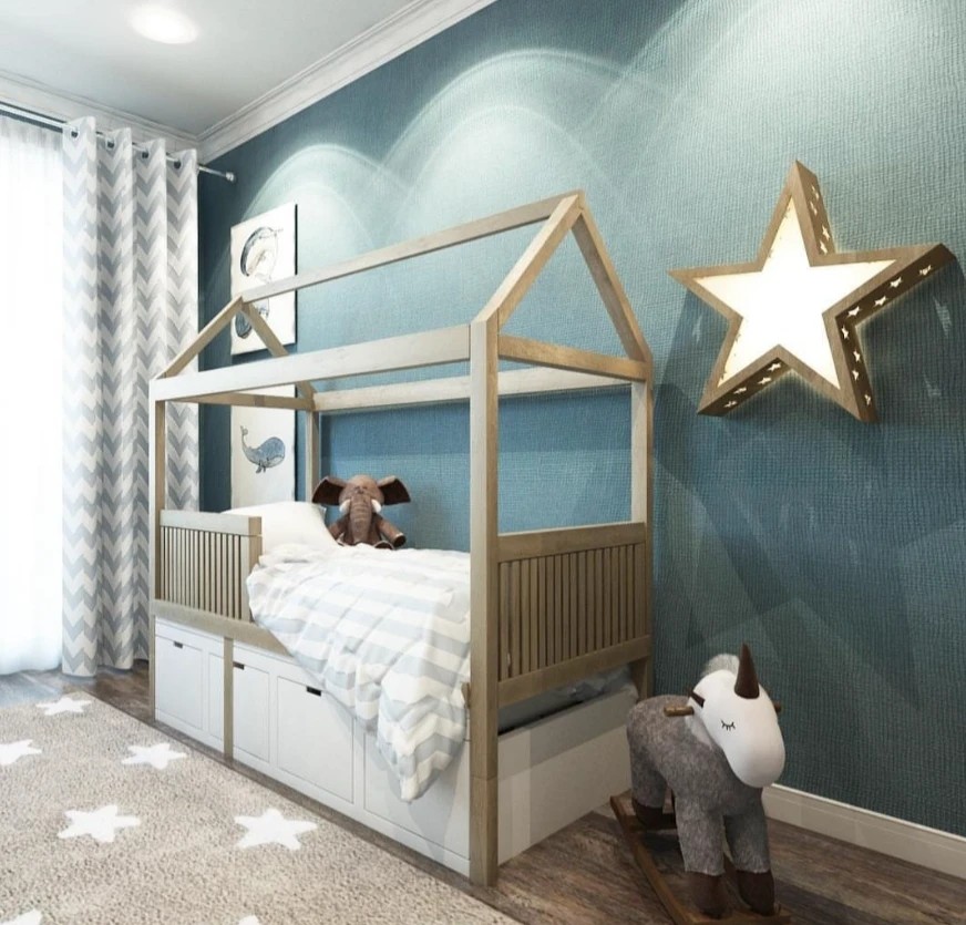 Двухкомнатная квартира стиль неоклассика + скандинавский