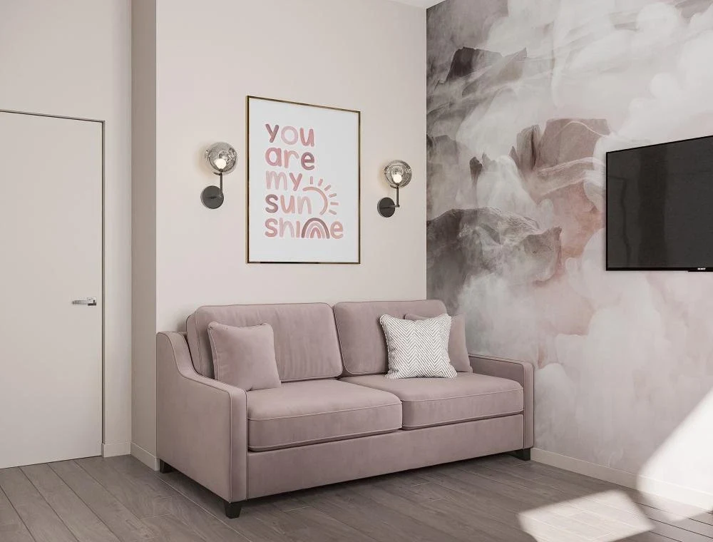 Однушка для девушки с ребенком