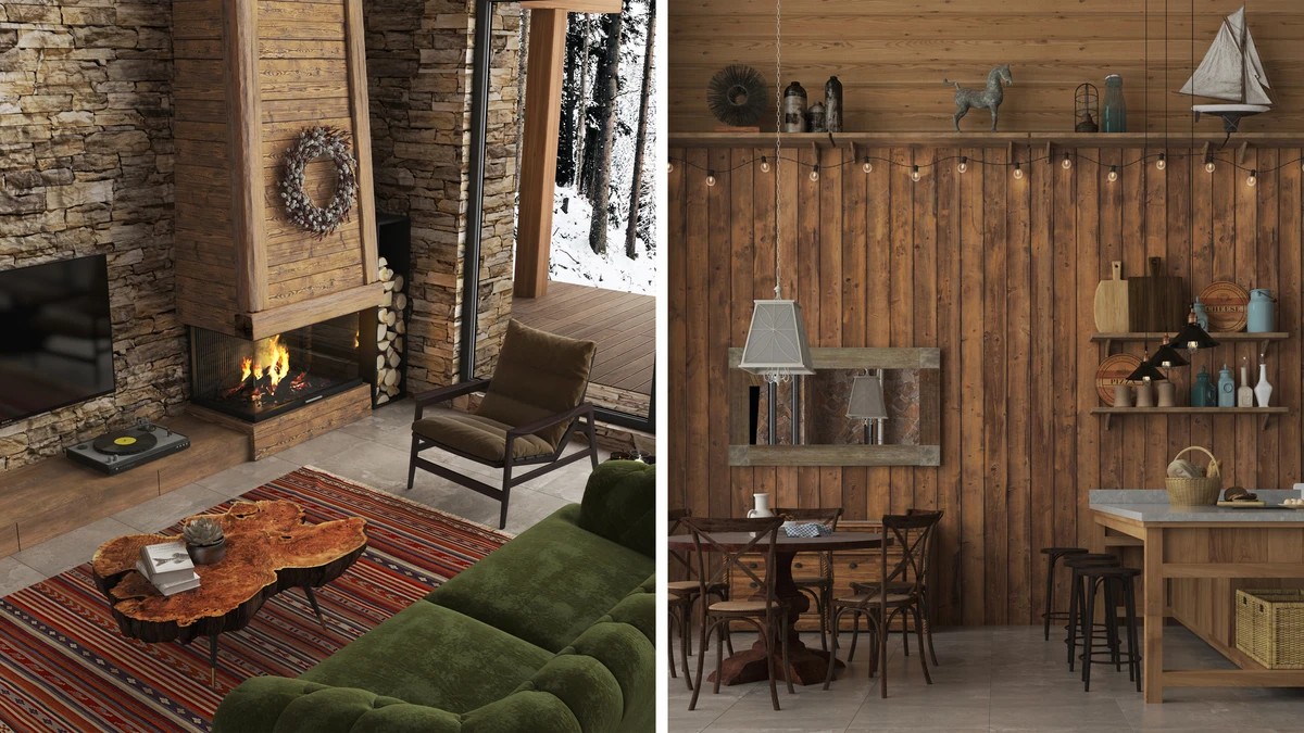 ИНТЕРЬЕР ЗАГОРОДНОГО ДОМА