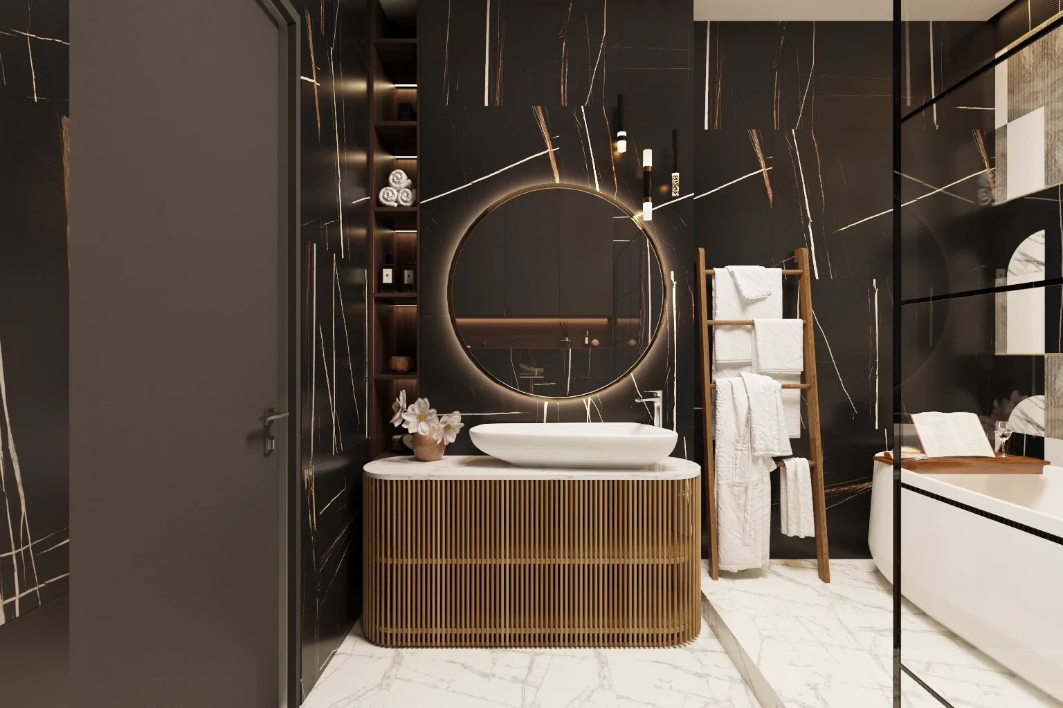 Дизайн-проект пятикомнатной квартиры на Свердловской набережной