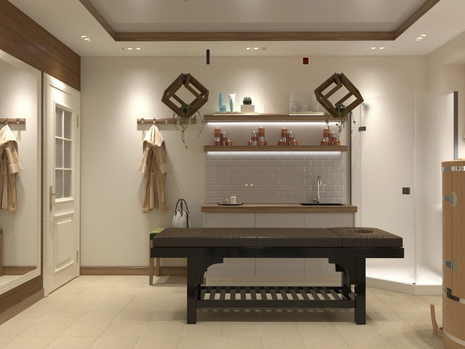 Дизайн проект салона красоты