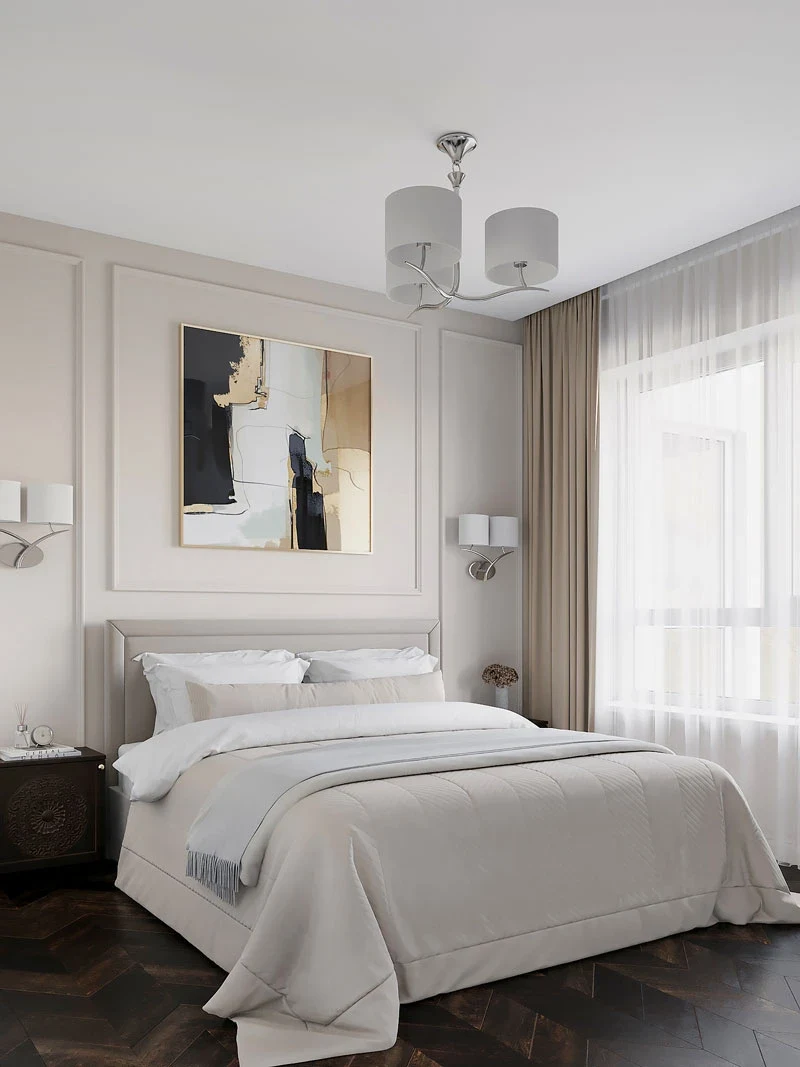 ЖК Уютный. Двухкомнатная. Современная классика