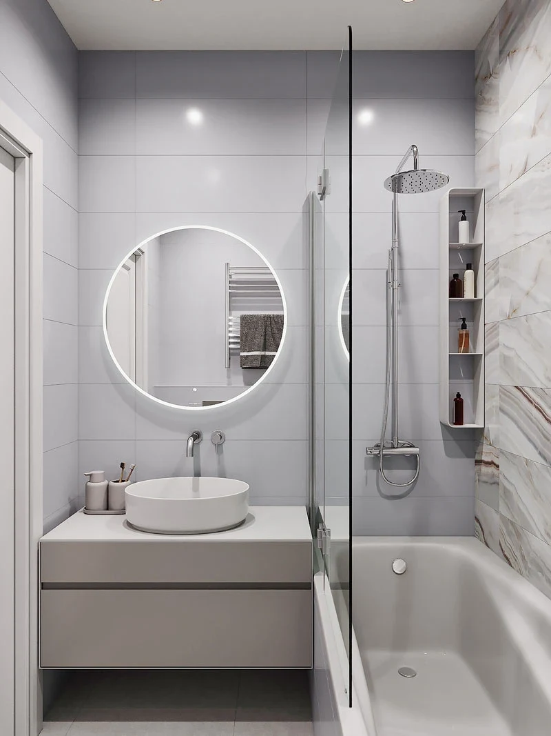 ЖК Уютный. Двухкомнатная. Современная классика