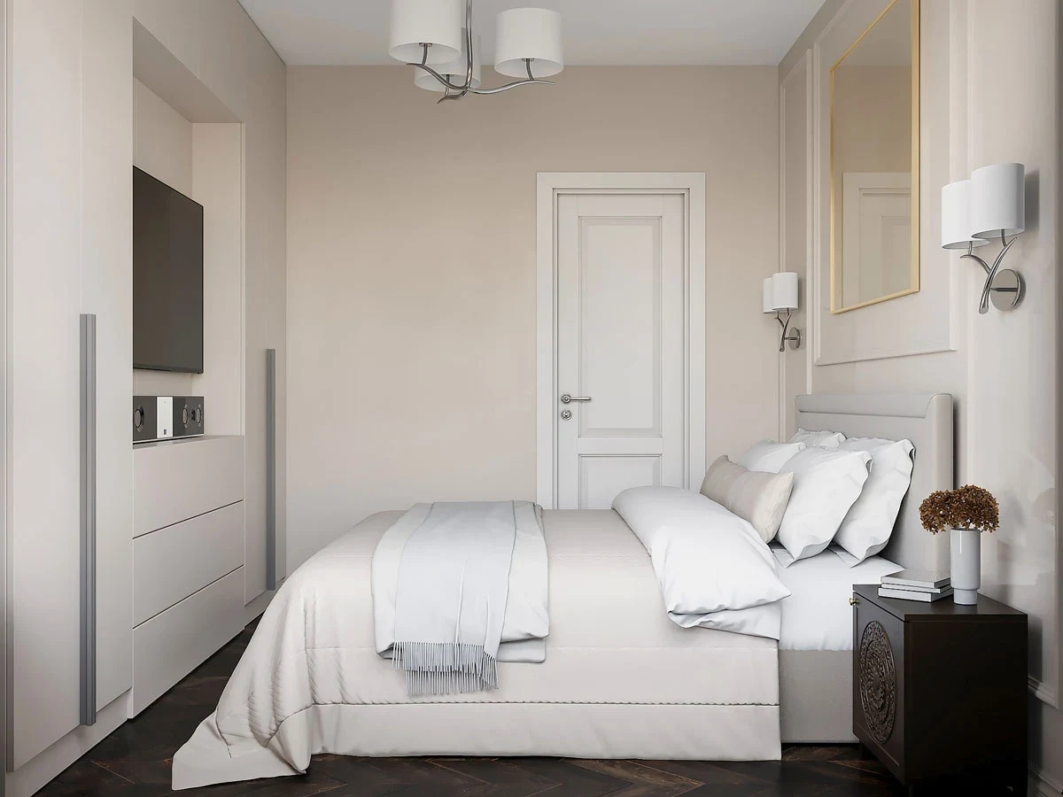 ЖК Уютный. Двухкомнатная. Современная классика