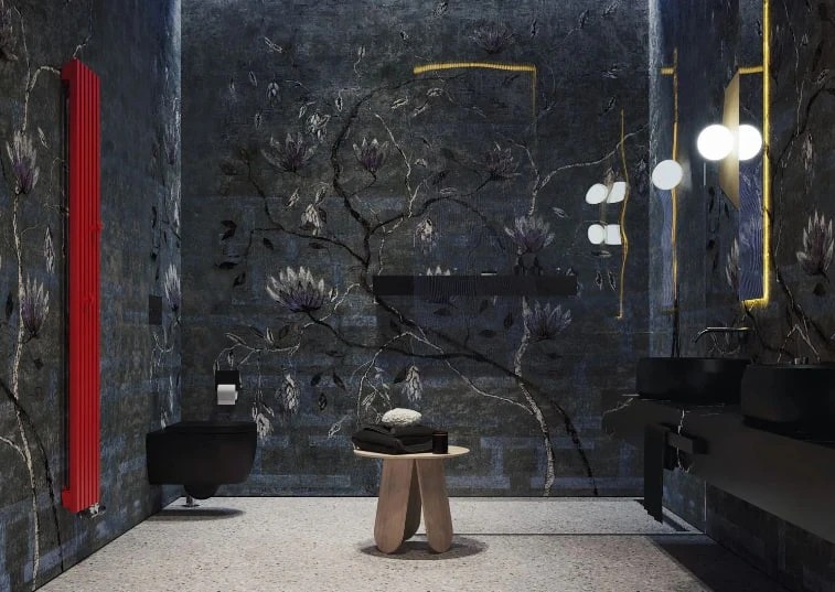 Дизайн интерьера ванной комнаты, г. Москва