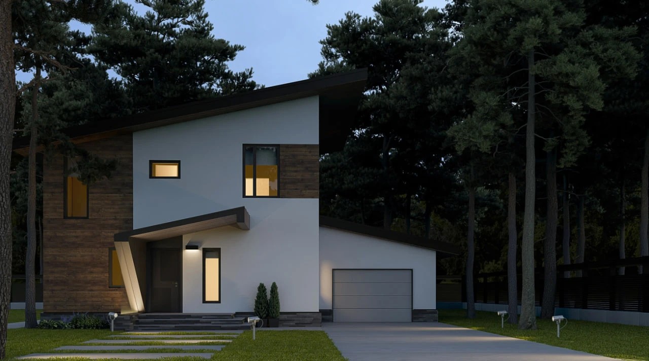 Private house for a small family