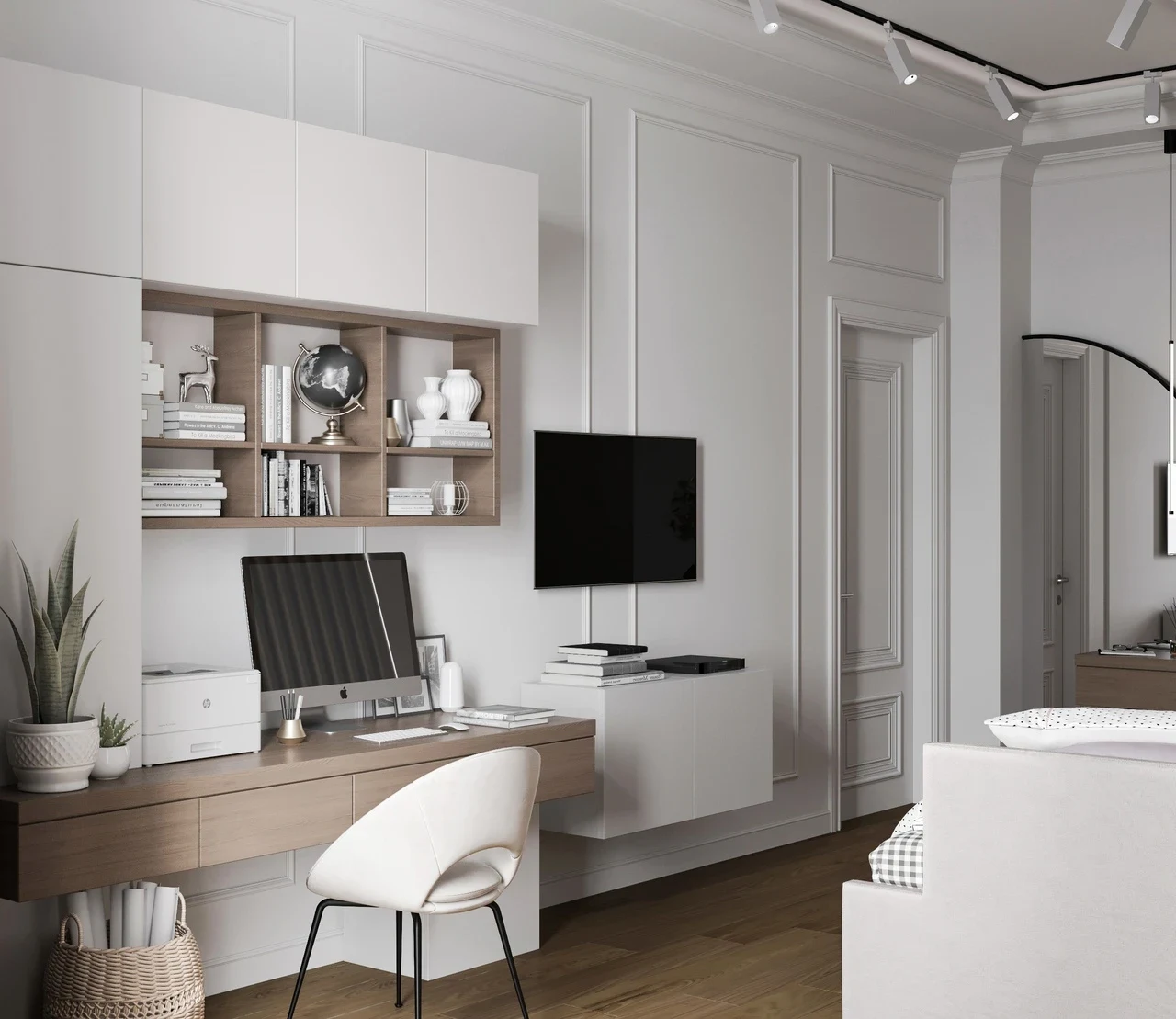 Детская спальня девочки