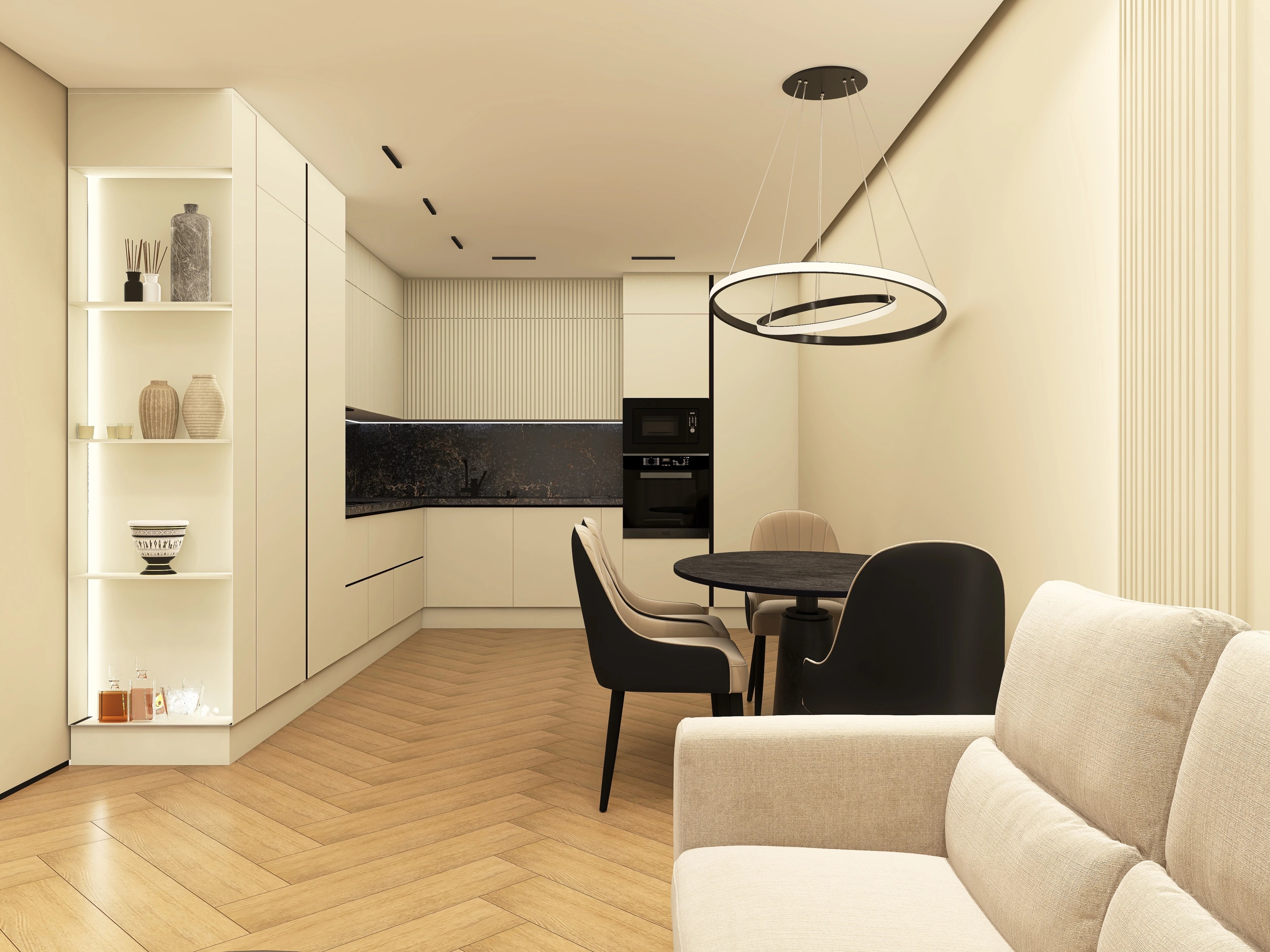 Квартира в минималистичном стиле