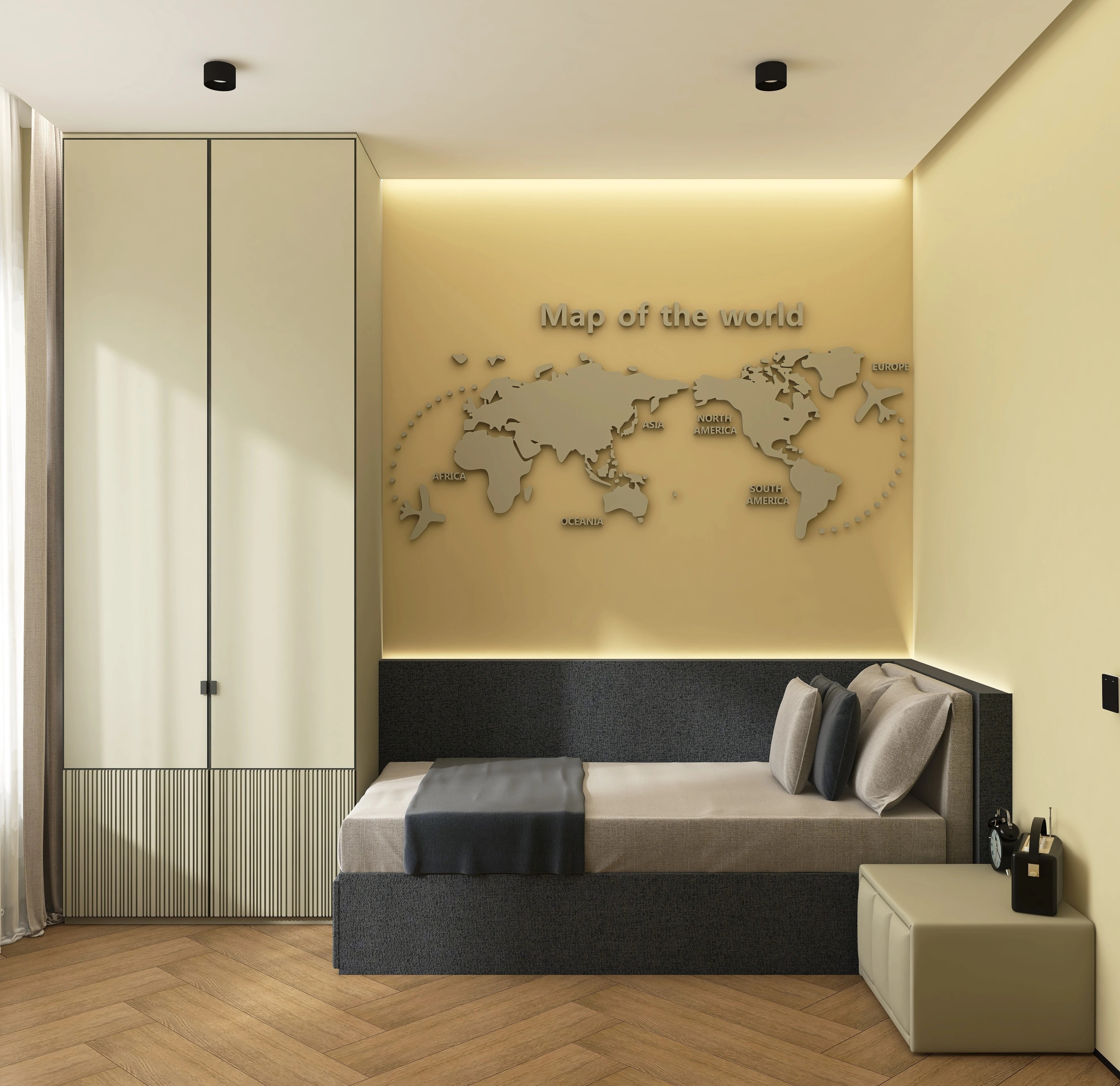 Квартира в минималистичном стиле