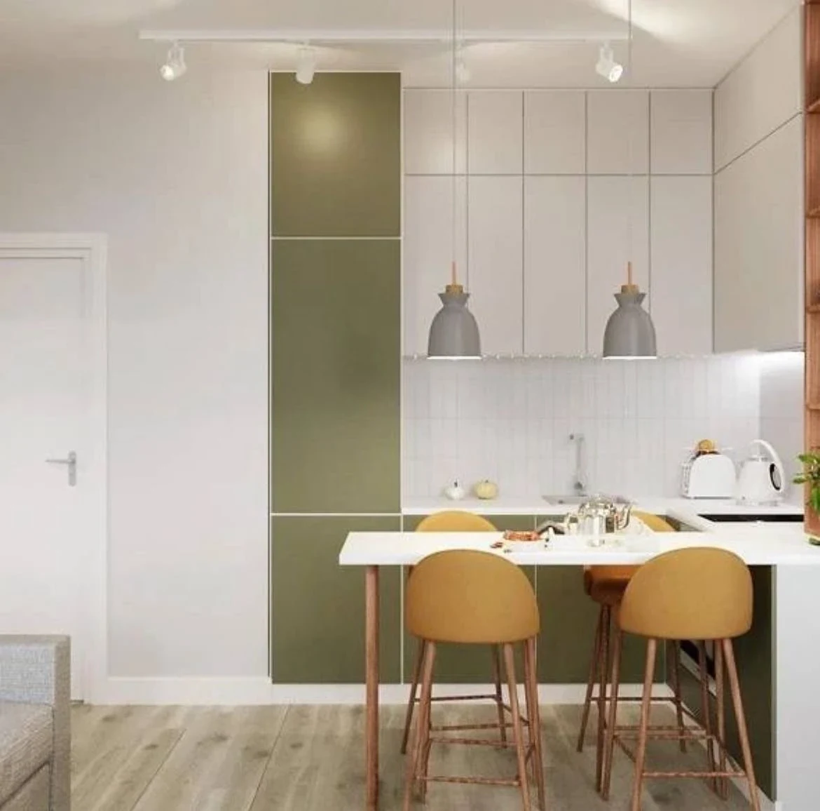 Кухна-гостиная