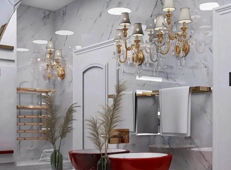 Картины в ванной комнате