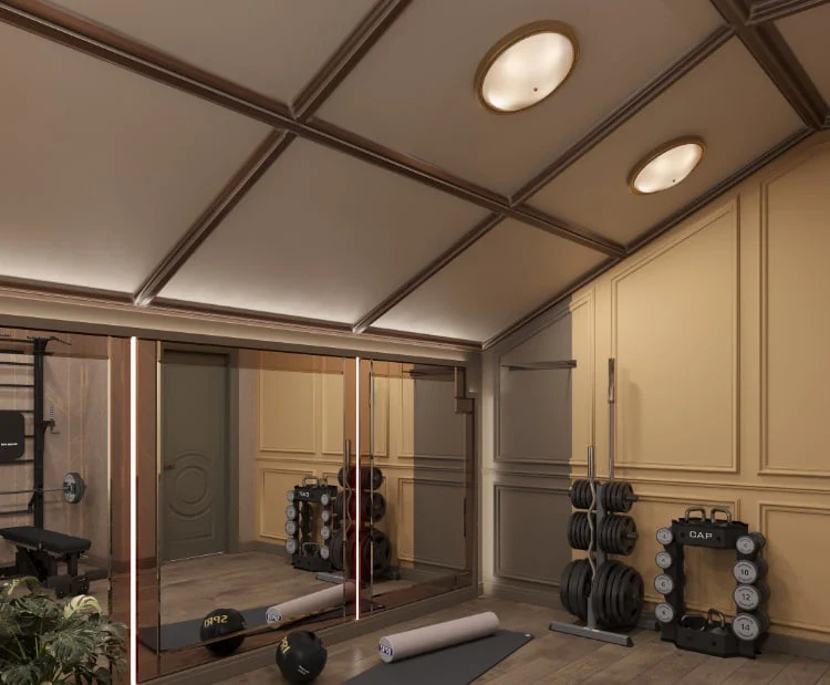 СПОРТЗАЛ В ДОМЕ