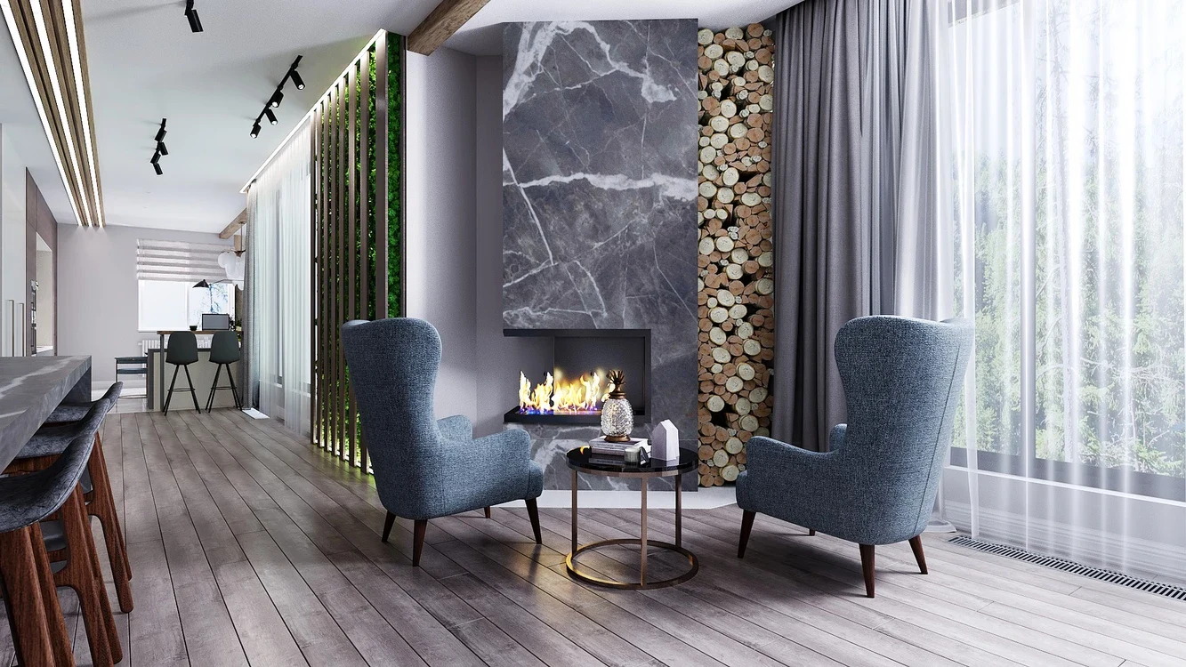 Гостиная в доме