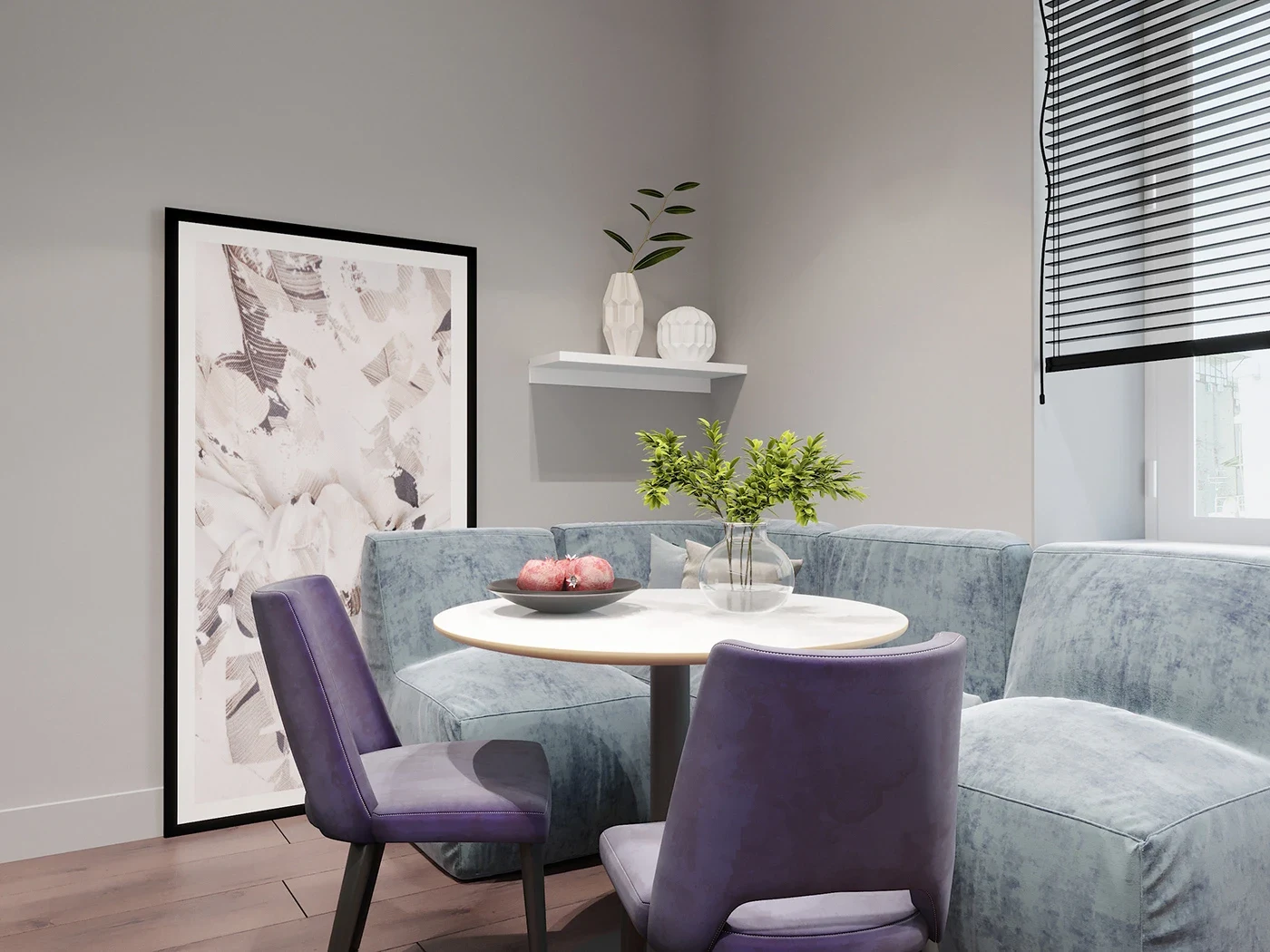Kitchen аnd hallway minimalism