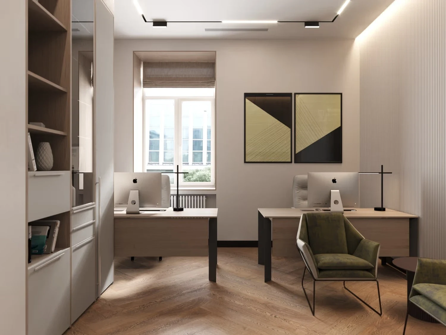 Офис крупной компании