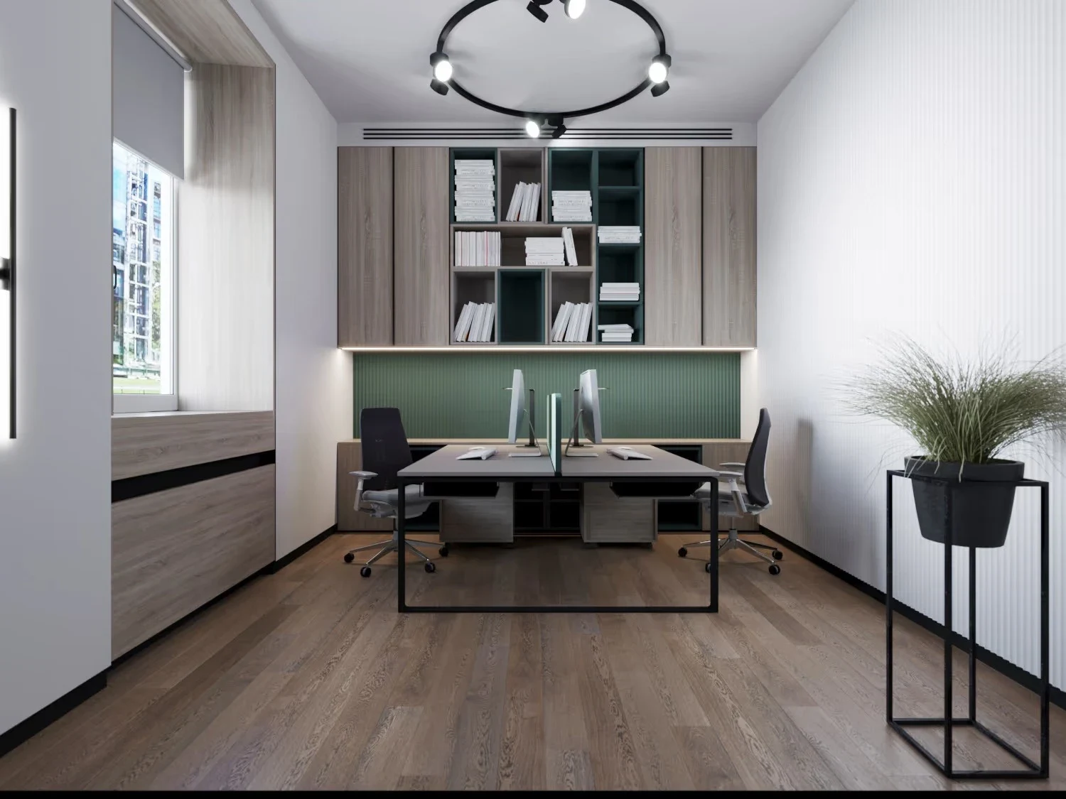 Офис крупной компании