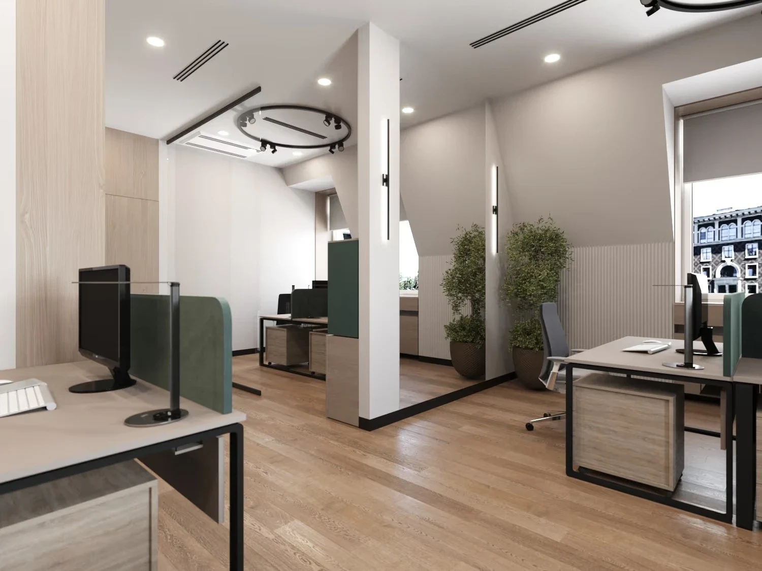 Офис крупной компании