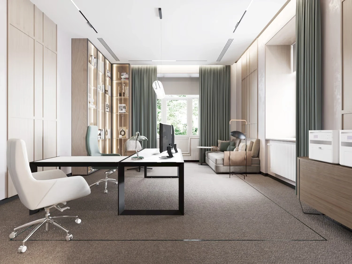 Офис крупной компании