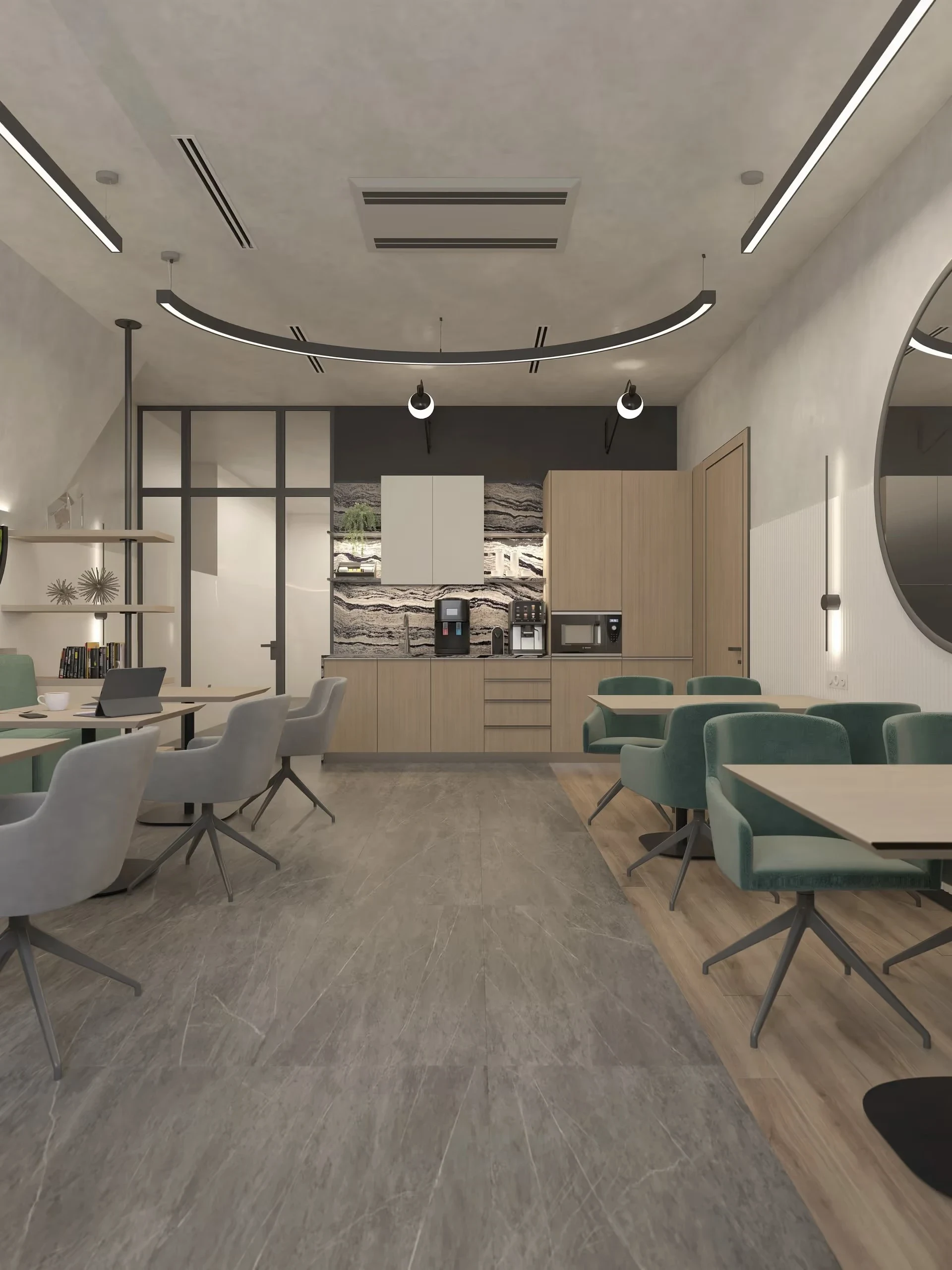 Офис крупной компании