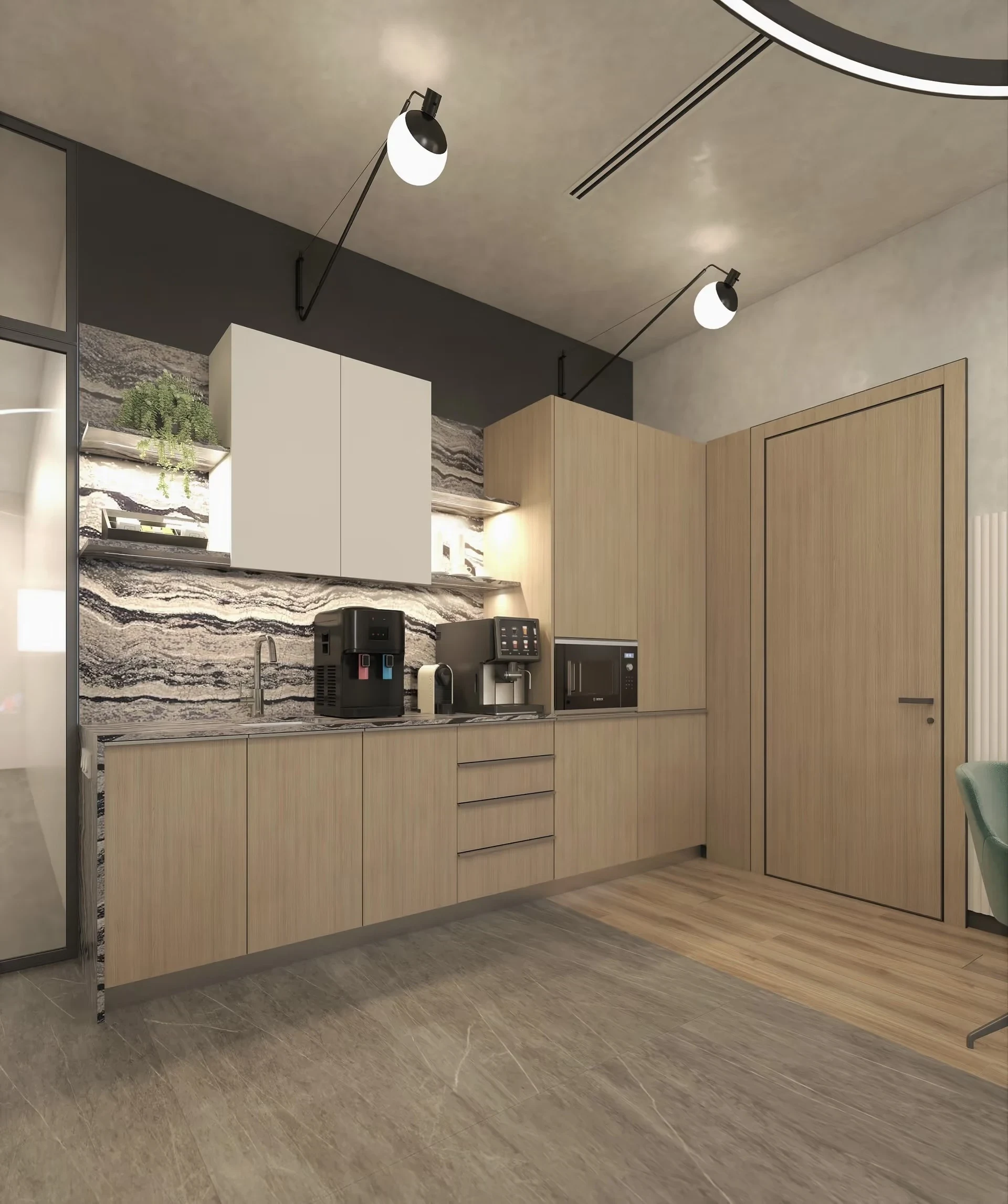 Офис крупной компании