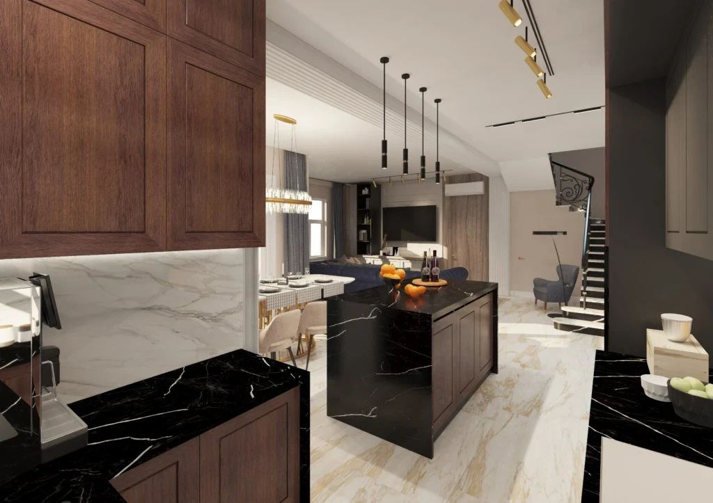 3D-ВИЗУАЛИЗАЦИИ В ЗАГОРОДНОМ ДОМЕ НА НОВОЙ РИГЕ