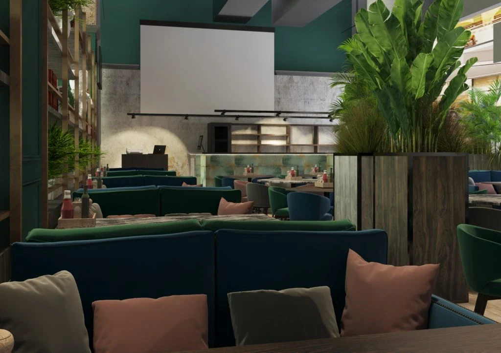 ДИЗАЙН ПРОЕКТ РЕСТОРАНА В ТРЦ «САЛАРИС»