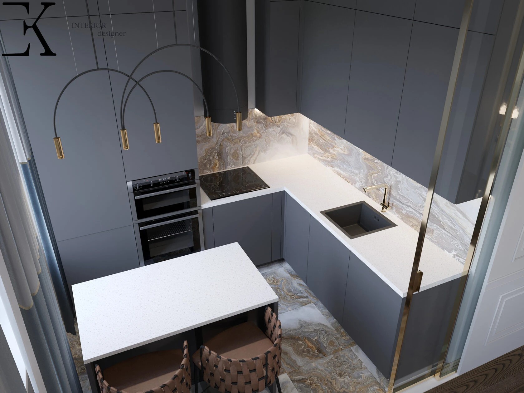 Проект квартиры 54м2