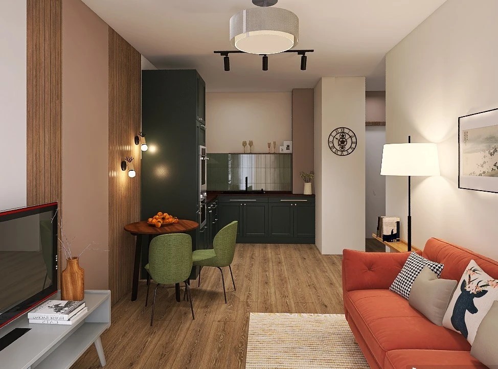 1К 38 м² ЖК ЛесАрт