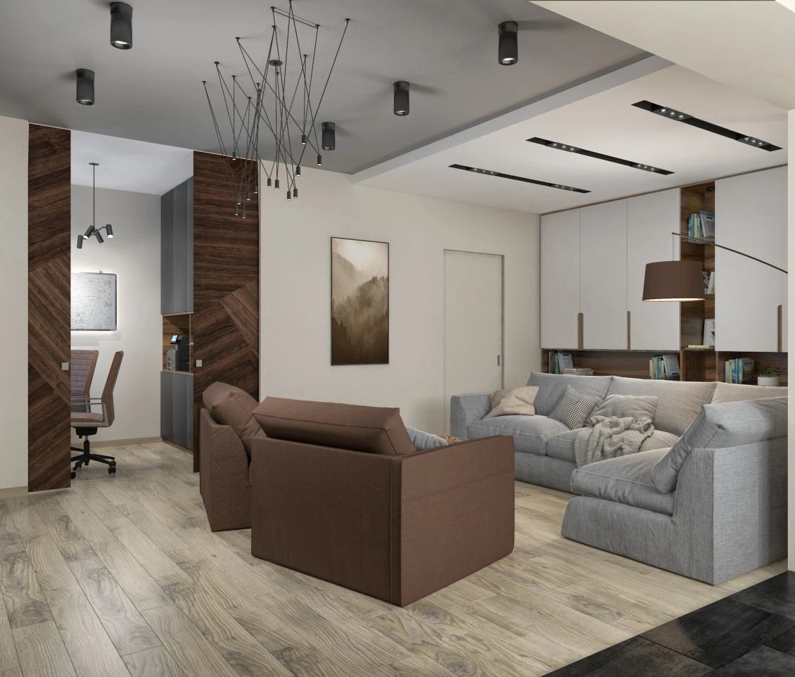 КВАРТИРА ДЛЯ СЕМЬИ УЧЁНЫХ, 160