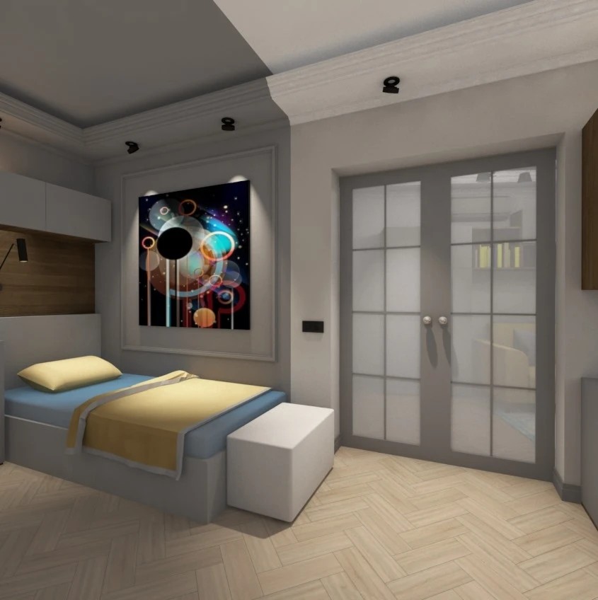 Детская комната для двух братьев