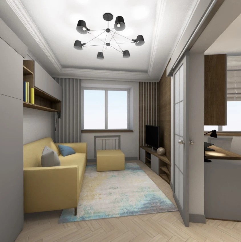 Детская комната для двух братьев