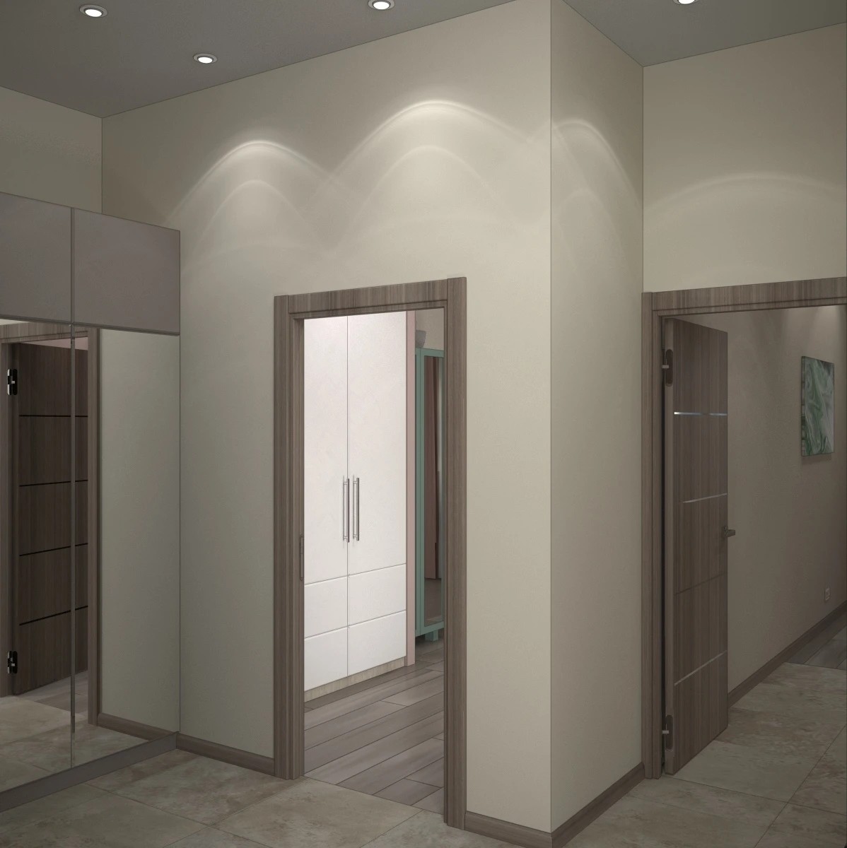 Дизайн-проект однокомнатной квартиры