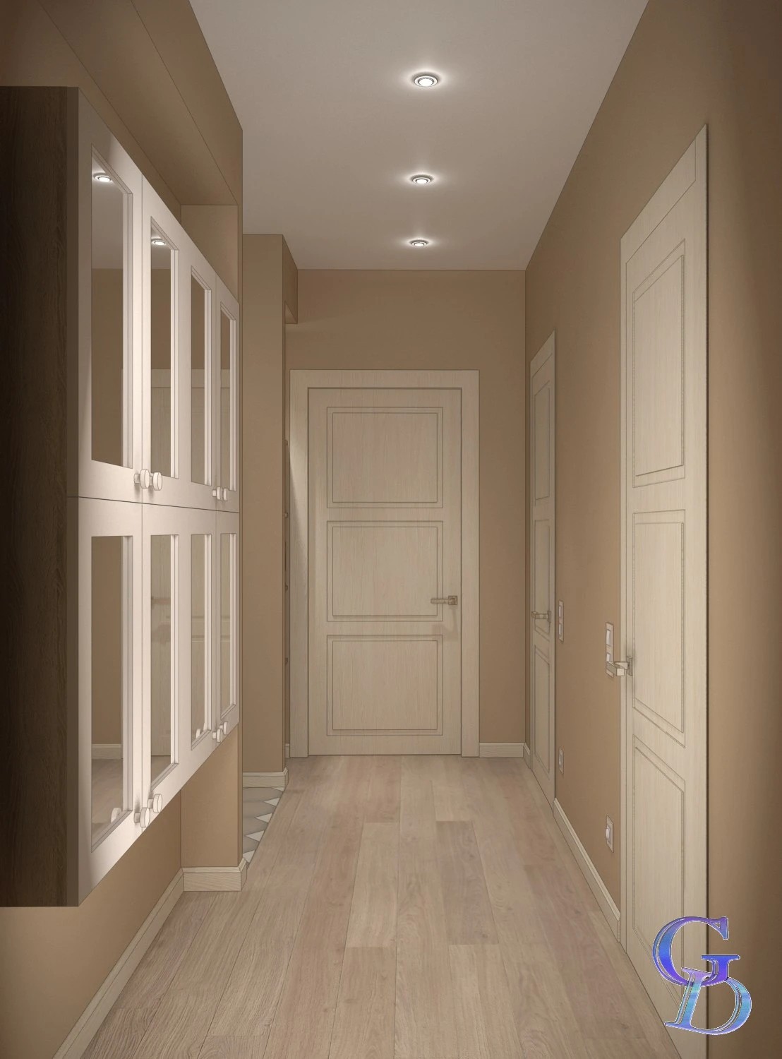 Дизайн-проект двухкомнатной квартиры