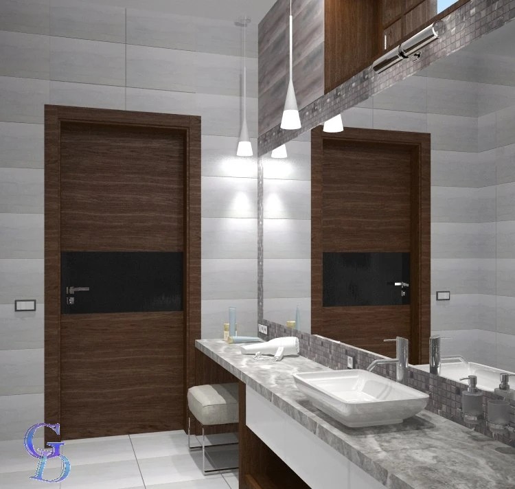 Санузел в загородном доме