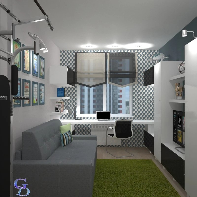 Двухкомнатная квартира для молодой семьи