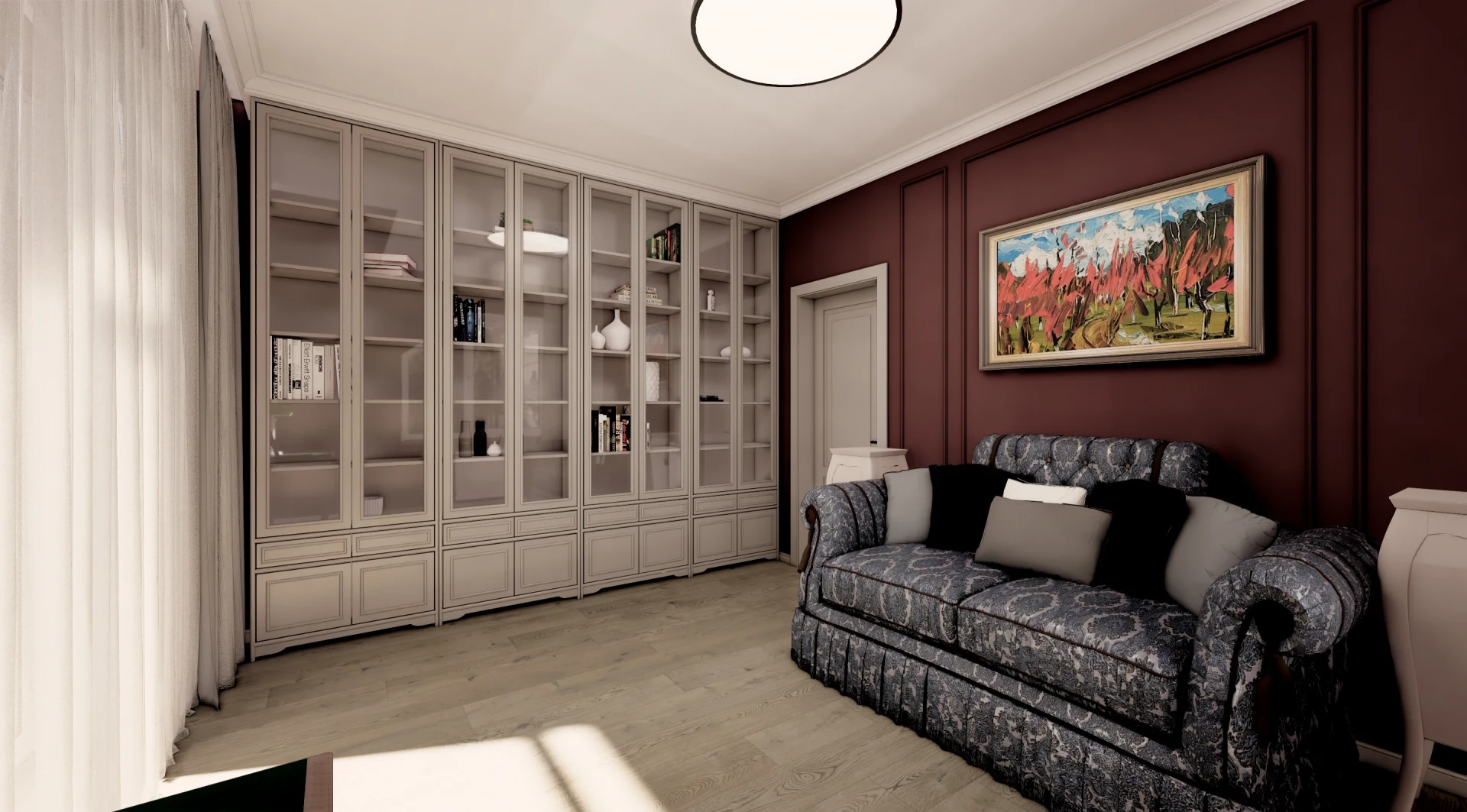 Проект загородного дома 2 этаж