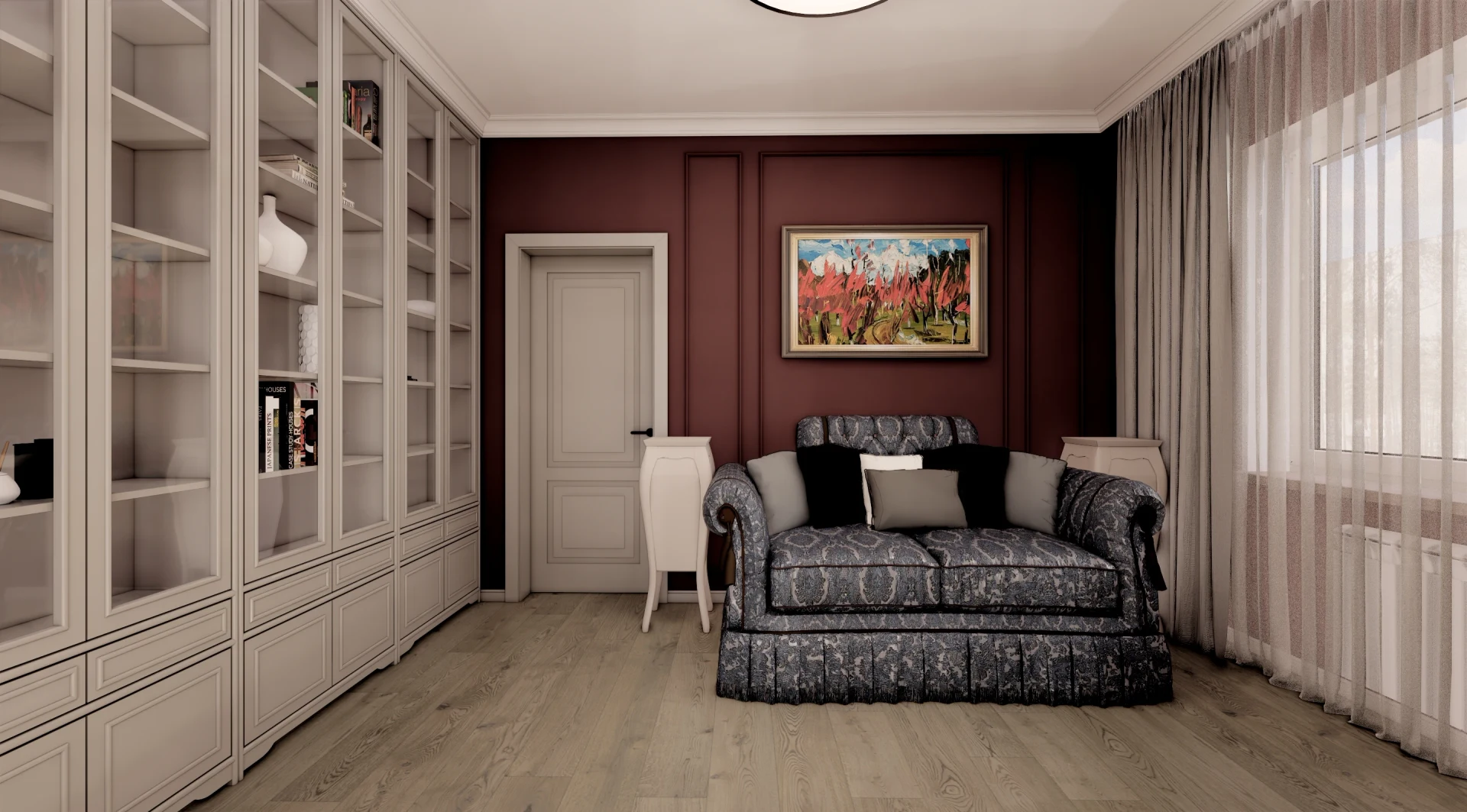 Проект загородного дома 2 этаж