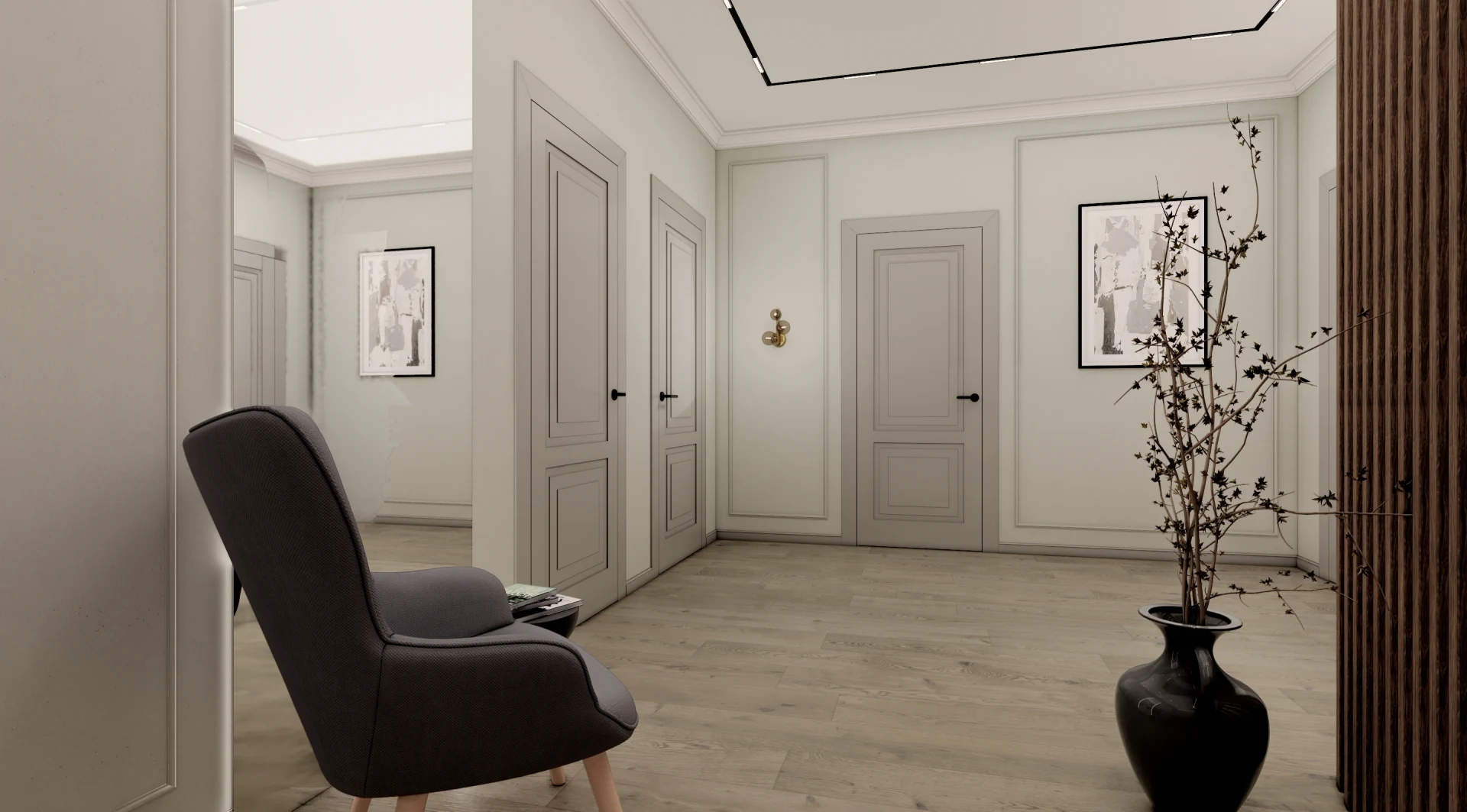 Проект загородного дома 2 этаж