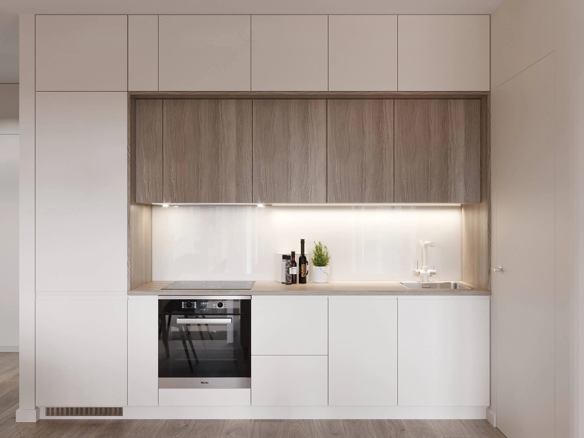 Кухня-гостиная в ЖК VEREN NEXT