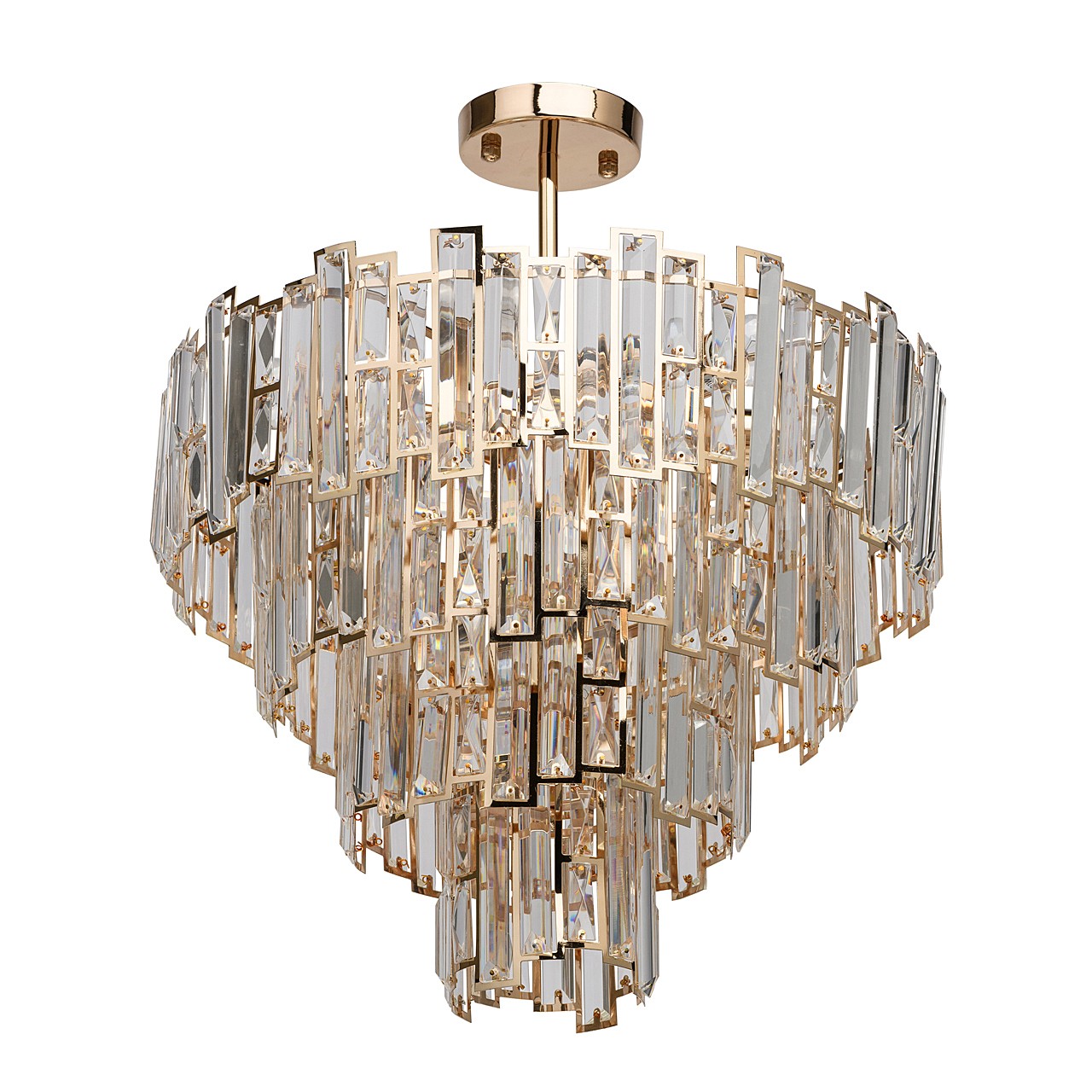 Потолочная хрустальная люстра De Markt Бриз 111011308