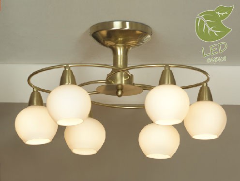 Потолочная люстра Lussole Sale GRLSQ-4717-06