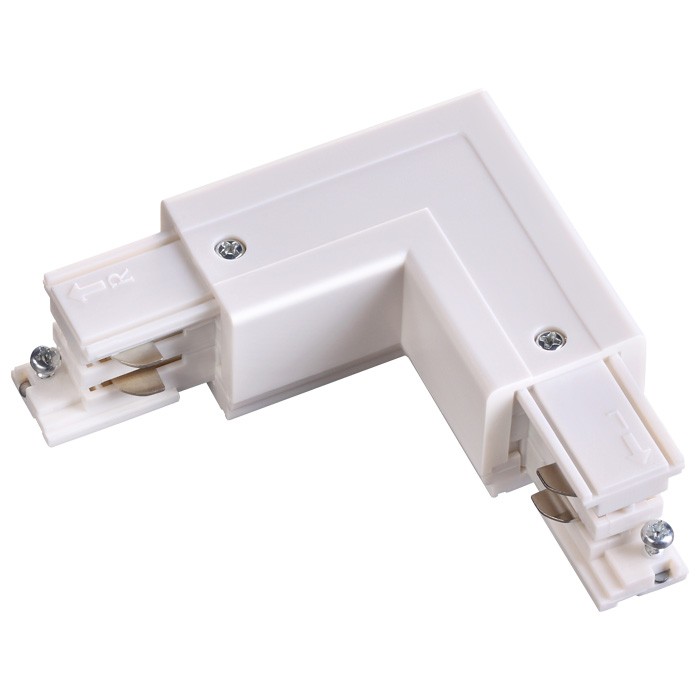 Соединитель L внешний с токопроводом для трёхфазного шинопровода Novotech Port 135062