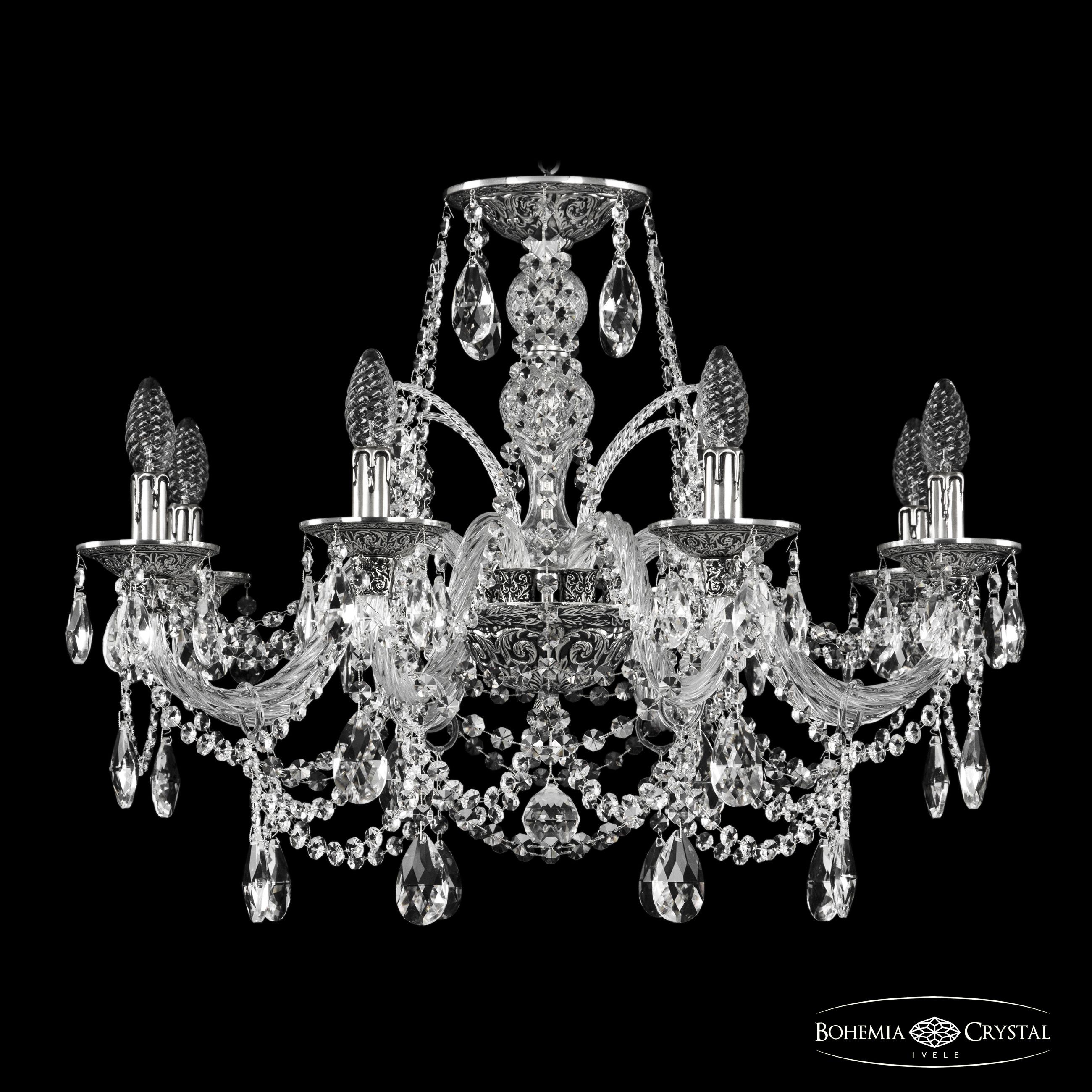 Подвесная хрустальная люстра 1611 Bohemia 16111/8/240 NB