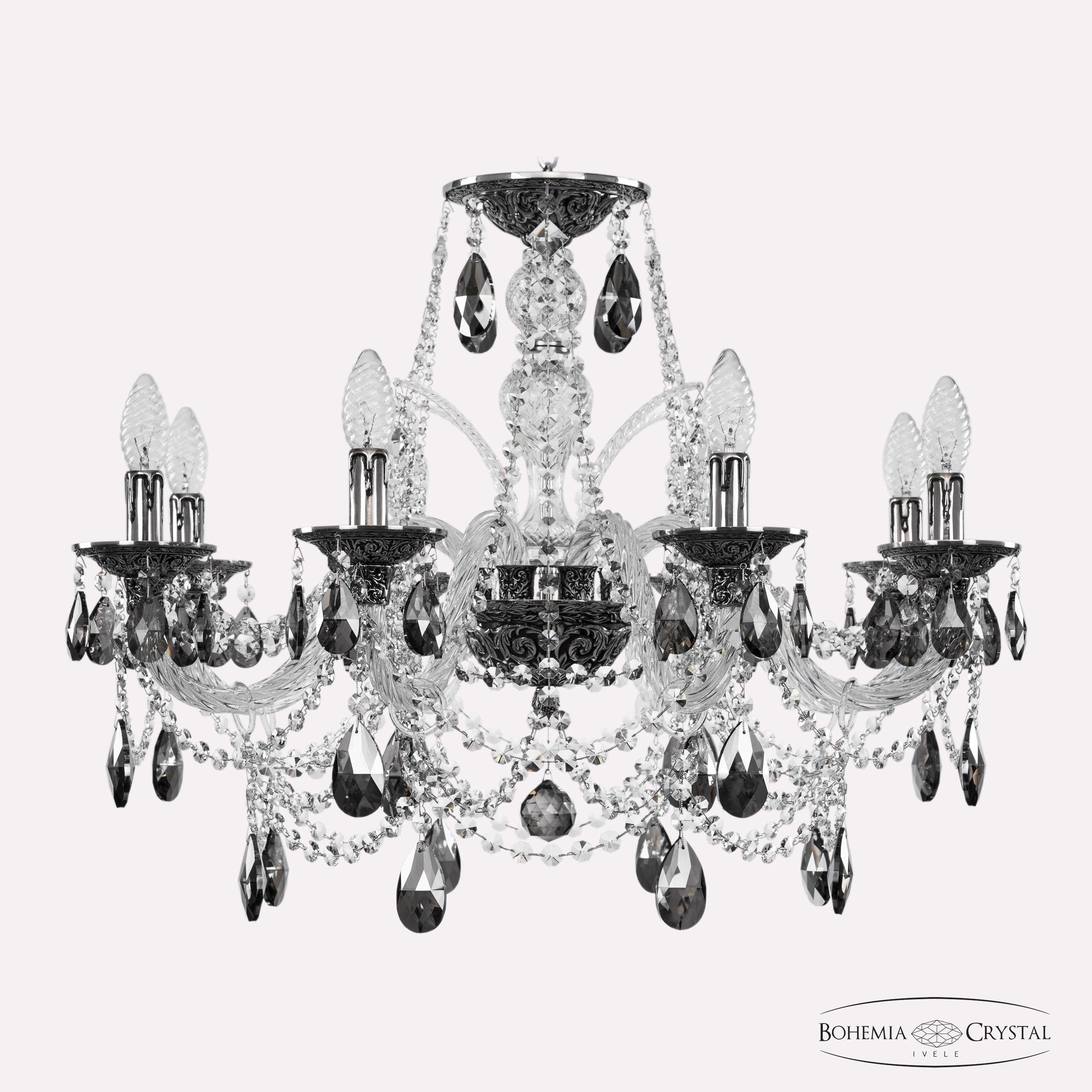 Подвесная хрустальная люстра 1611 Bohemia 16111/8/240 NB K731