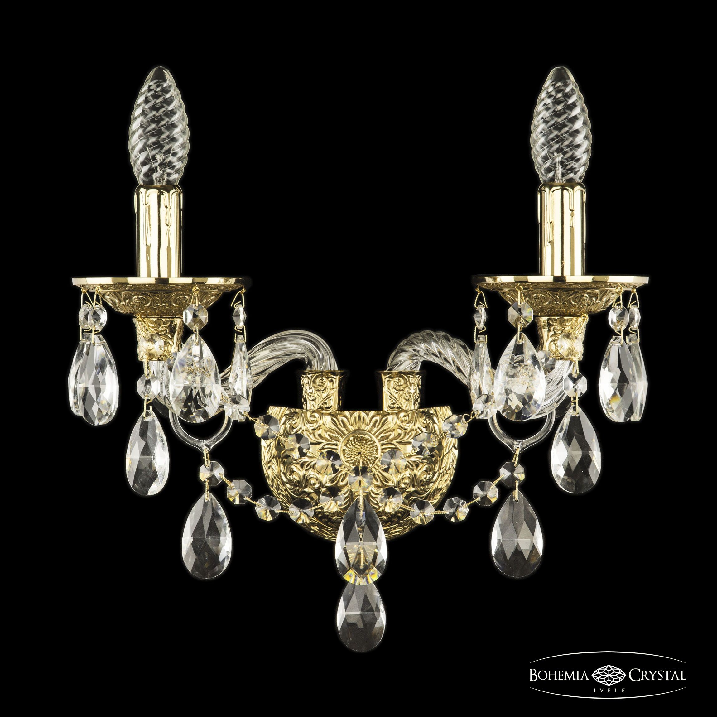 Настенное бра Bohemia 16115B/2/141 G