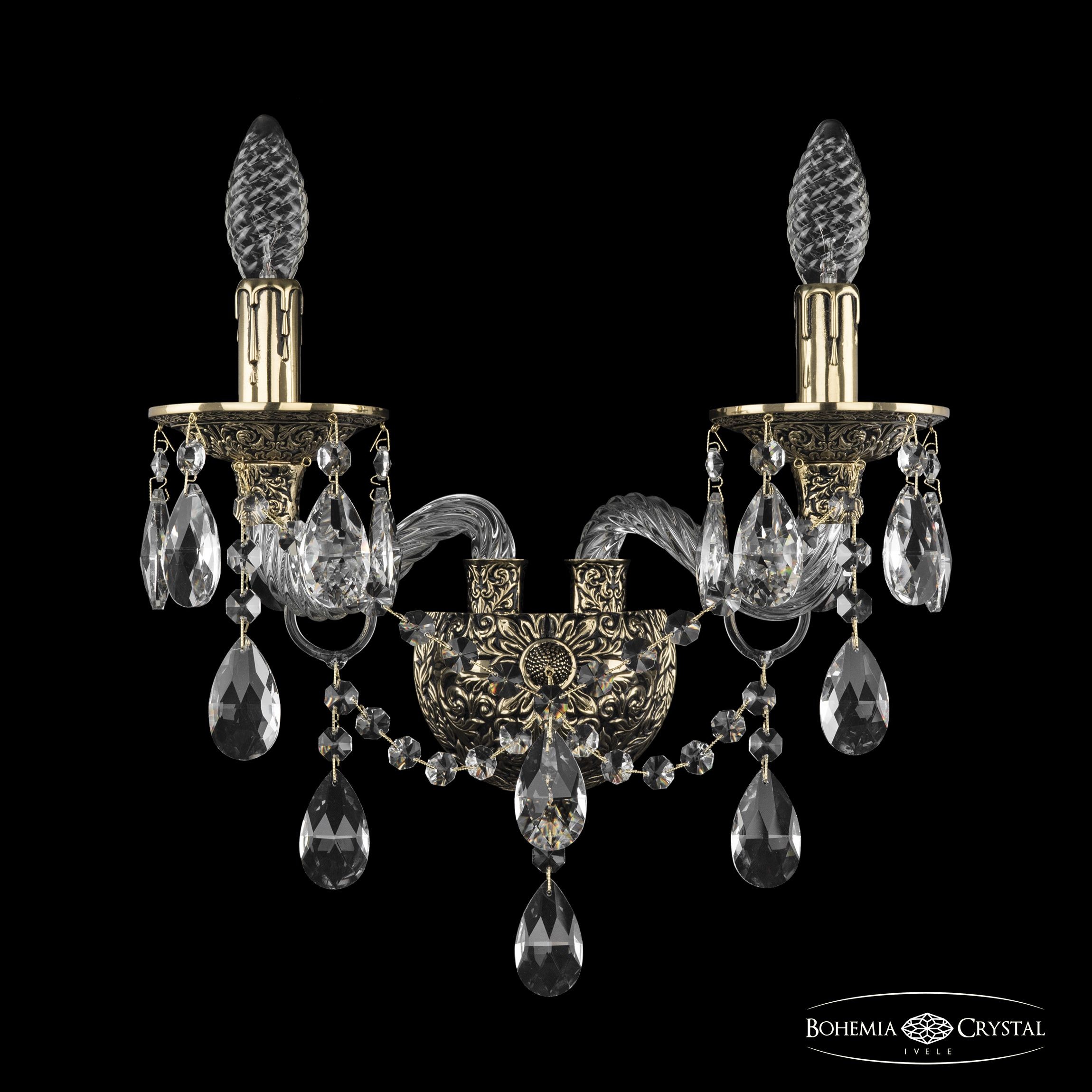 Настенное бра Bohemia 16115B/2/165 GB