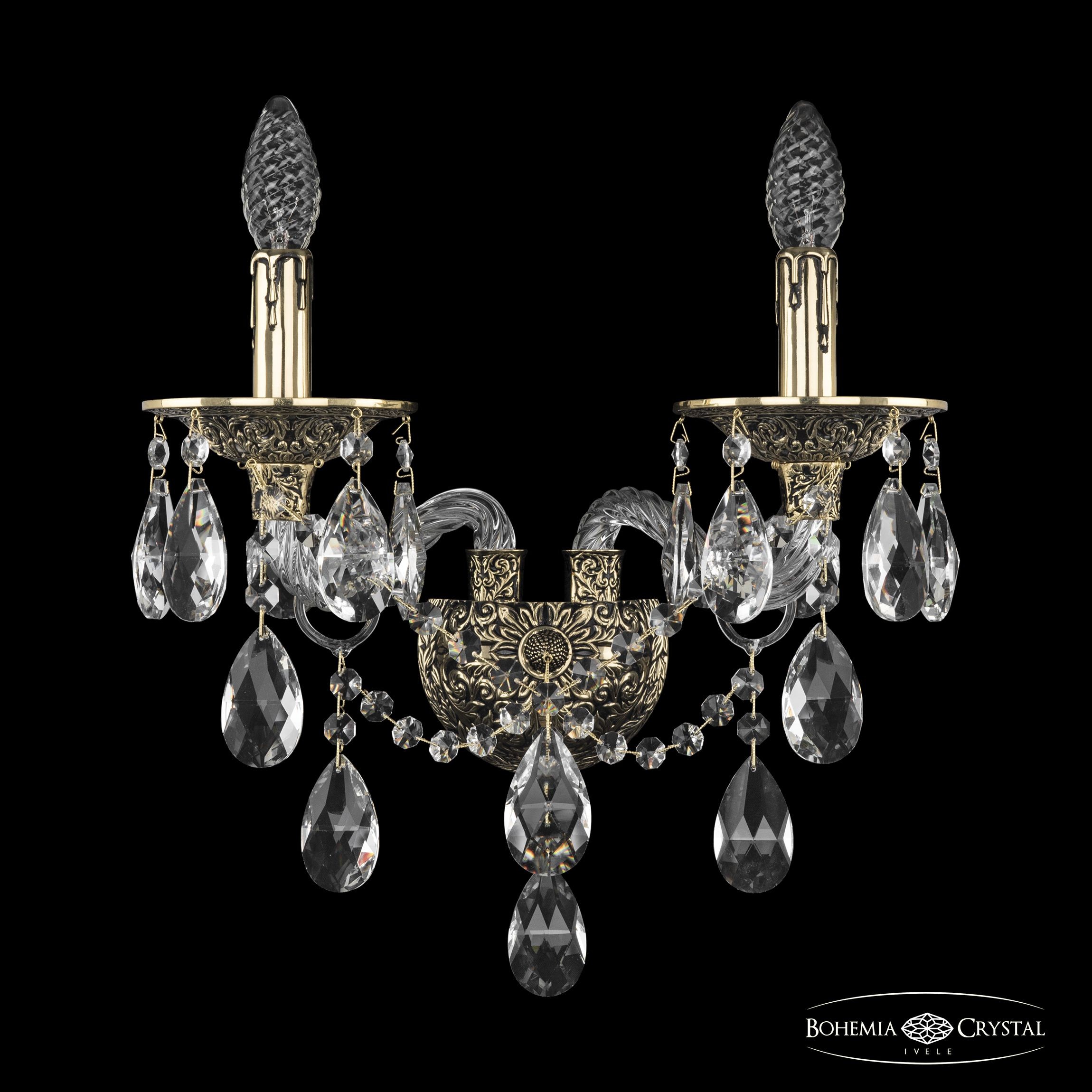 Настенное бра Bohemia 16115B/2/165/XL GB