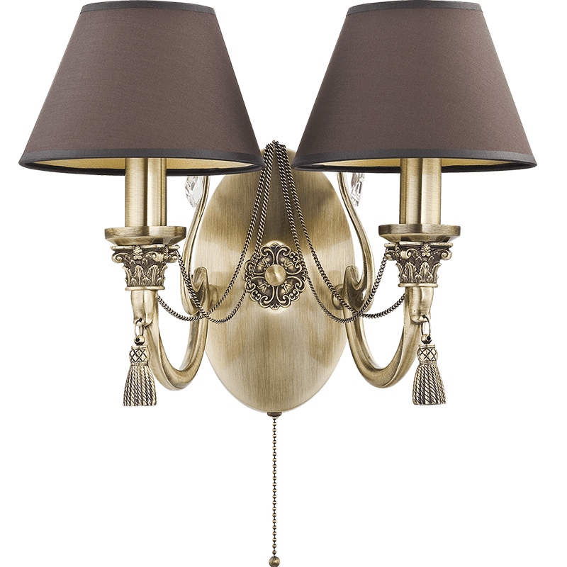 Настенное бра Kutek Roma (абажур) ROM-K-2(P/A)