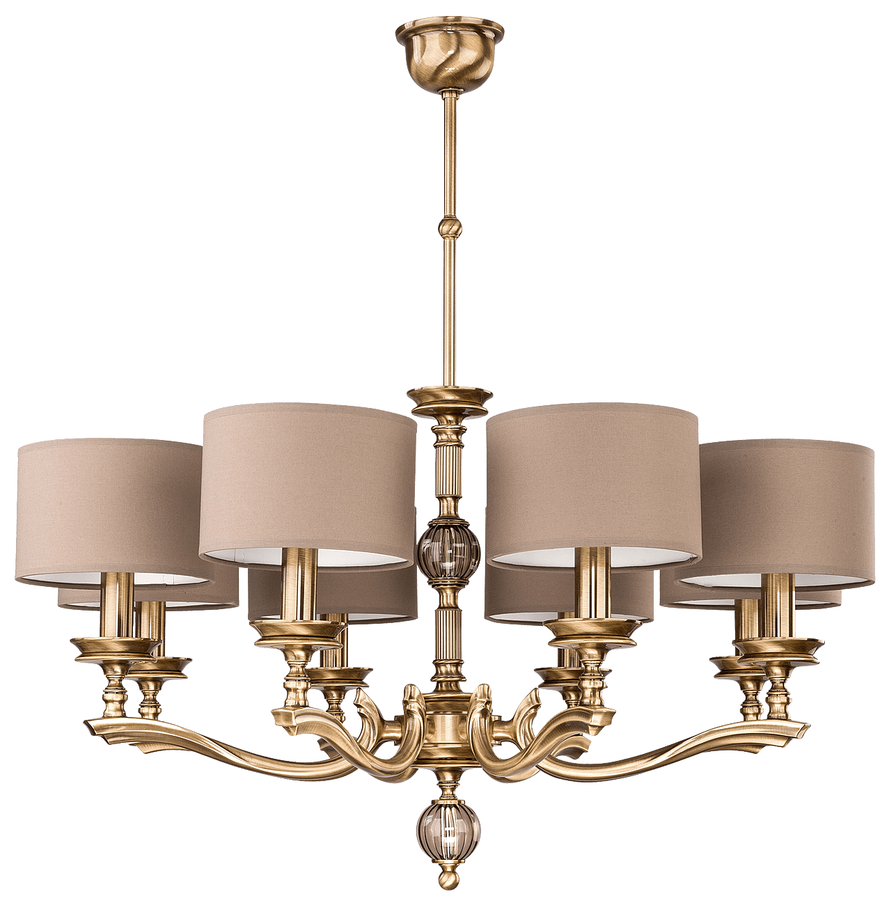 Потолочная люстра Kutek Tivoli TIV-ZW-8(P)